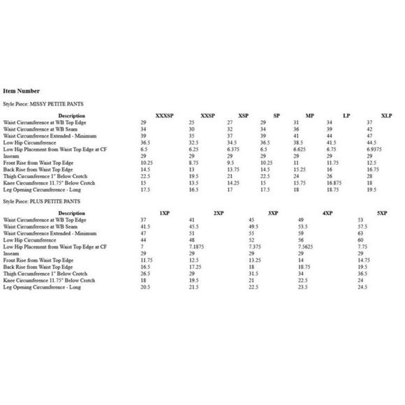 Women with Control Petite Prime Stretch Demin Petite Flair Pants - Picture 8 of 8